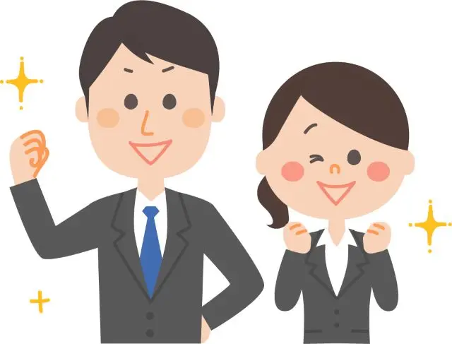 原気が充実し元気に過ごす男女
