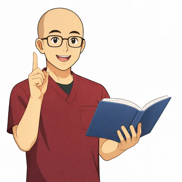 鍼灸師が妊娠の可能性があるときに現れる滑脈について説明している様子