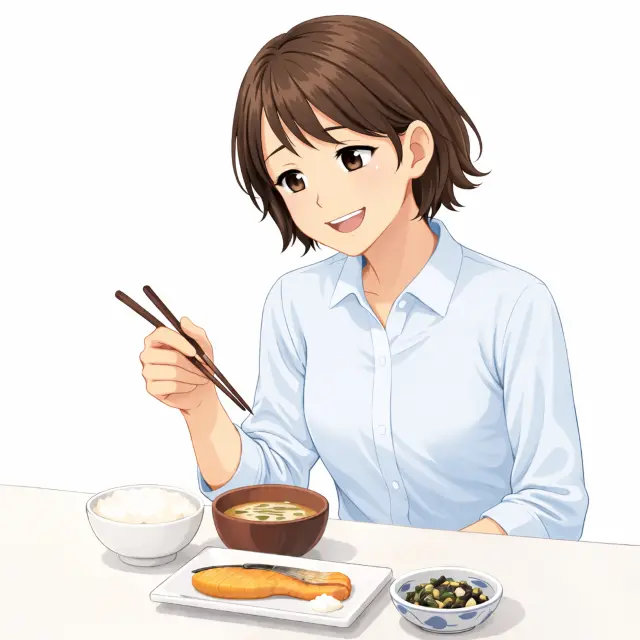 胃の不調が落ち着き日常生活を取り戻した方のイメージ
