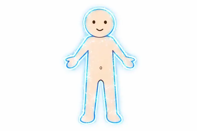 肺の皮膚や免疫との関係を示した図