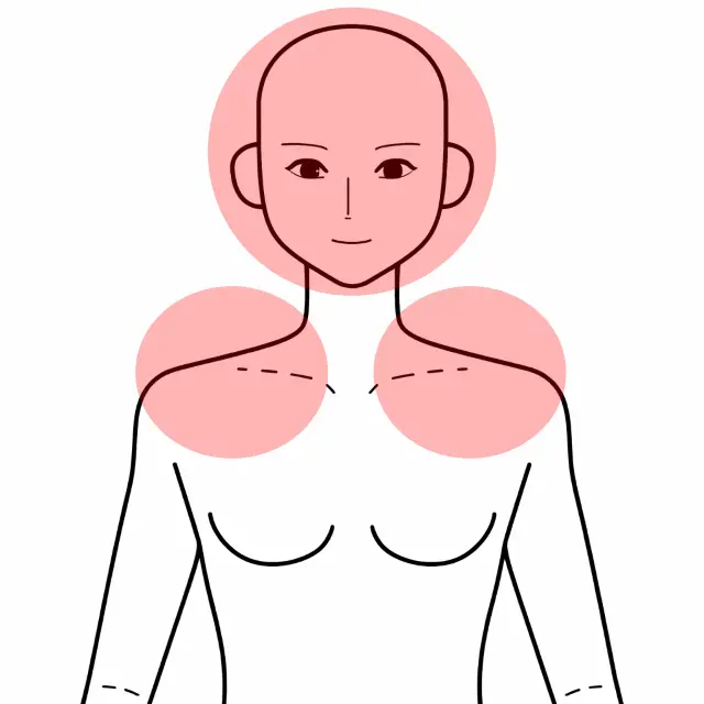 更年期障害によるホットフラッシュのイメージ画像