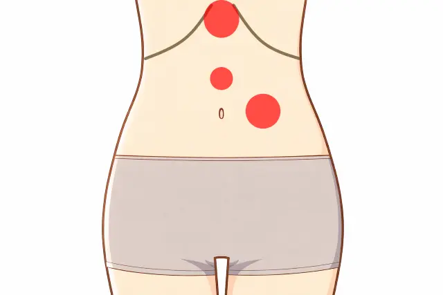 めまいの背景となる体の反応を確認する腹診