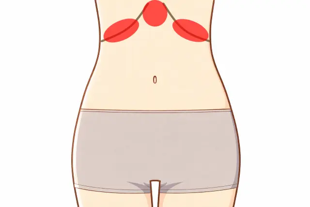 めまいの背景となる体の反応を確認する腹診