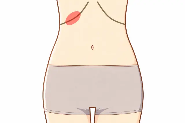 めまいの背景となる体の反応を確認する腹診