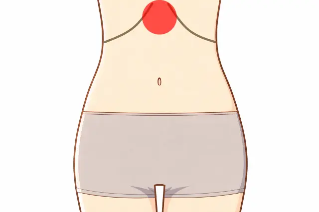 めまいの背景となる体の反応を確認する腹診