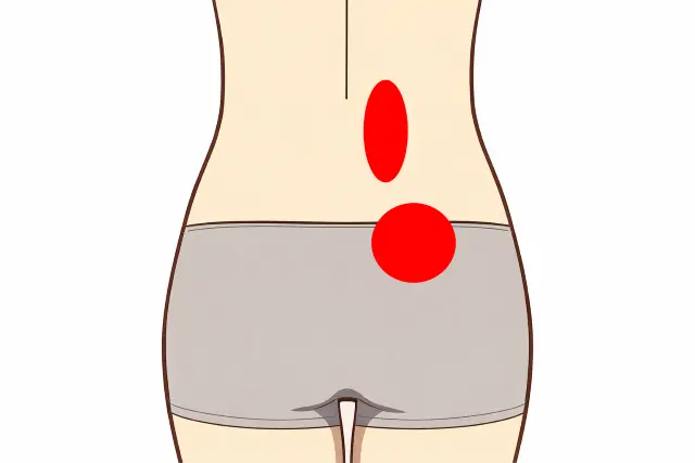 慢性腰痛の痛みの部位