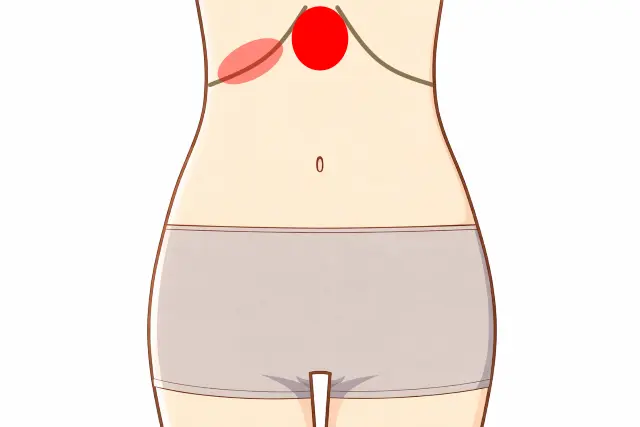 心房細動でみられた腹診の反応部位