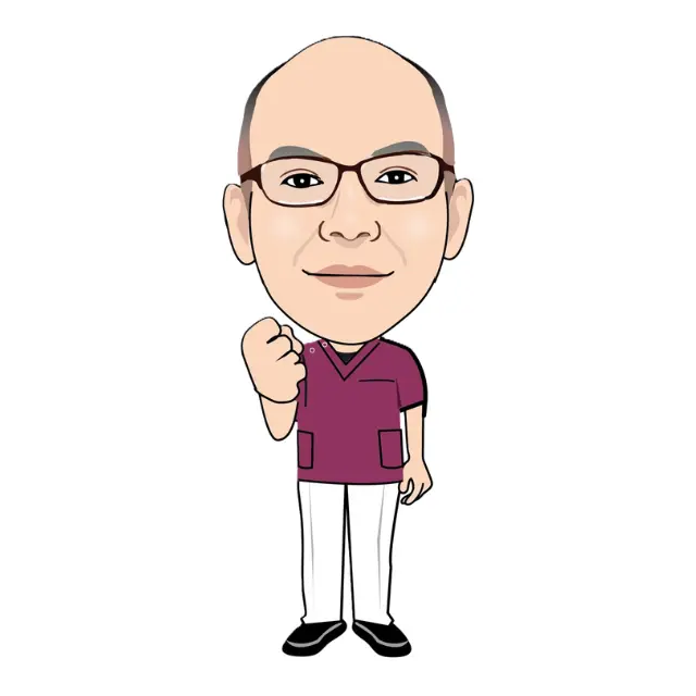 院長のイラスト