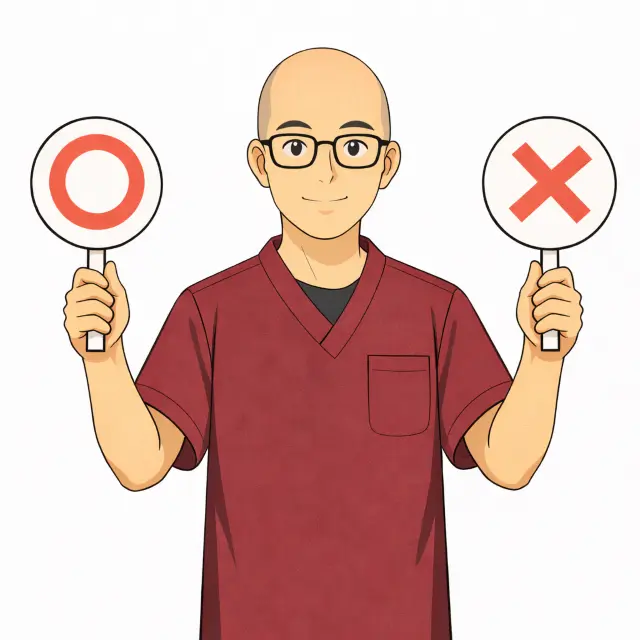 頭痛の対処法を説明する鍼灸師