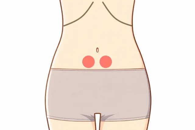 更年期の頭痛でみられた腹診の圧痛部位