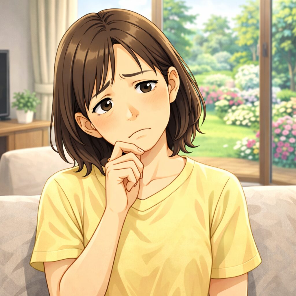 不妊で悩んでいる女性の様子